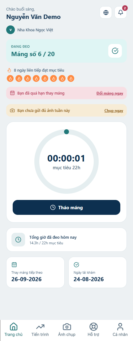 Theo dõi tuân thủ theo thời gian thực